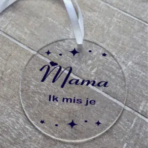 Troosthanger mama ik mis je om te herinneren